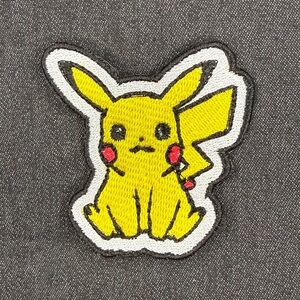 ✨2/$15✨Pikachu Pokémon Embroidered Patch